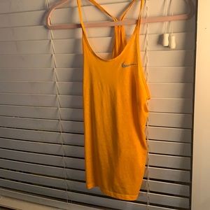 Orange Nike tank